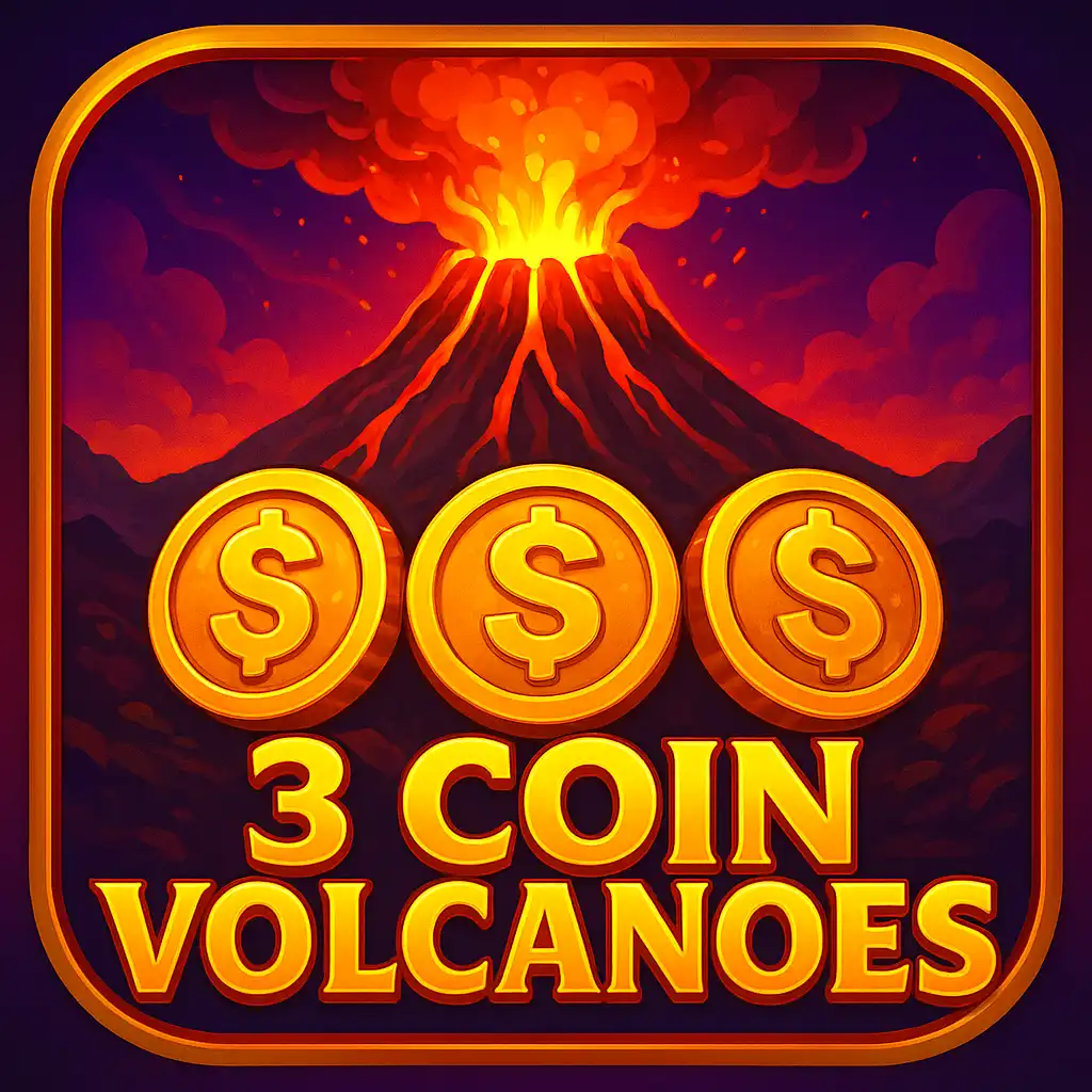 3 Coin Volcanoes slot game thumbnail