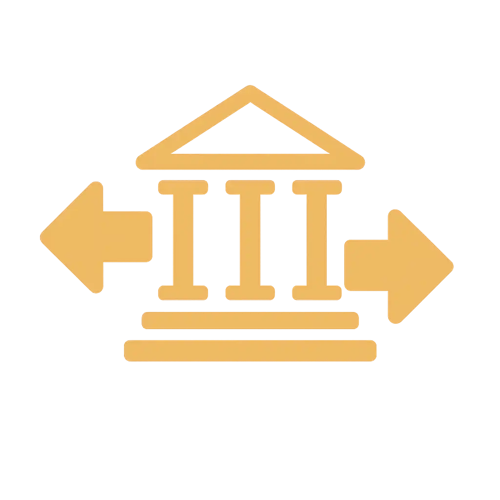 Bank transfer icon